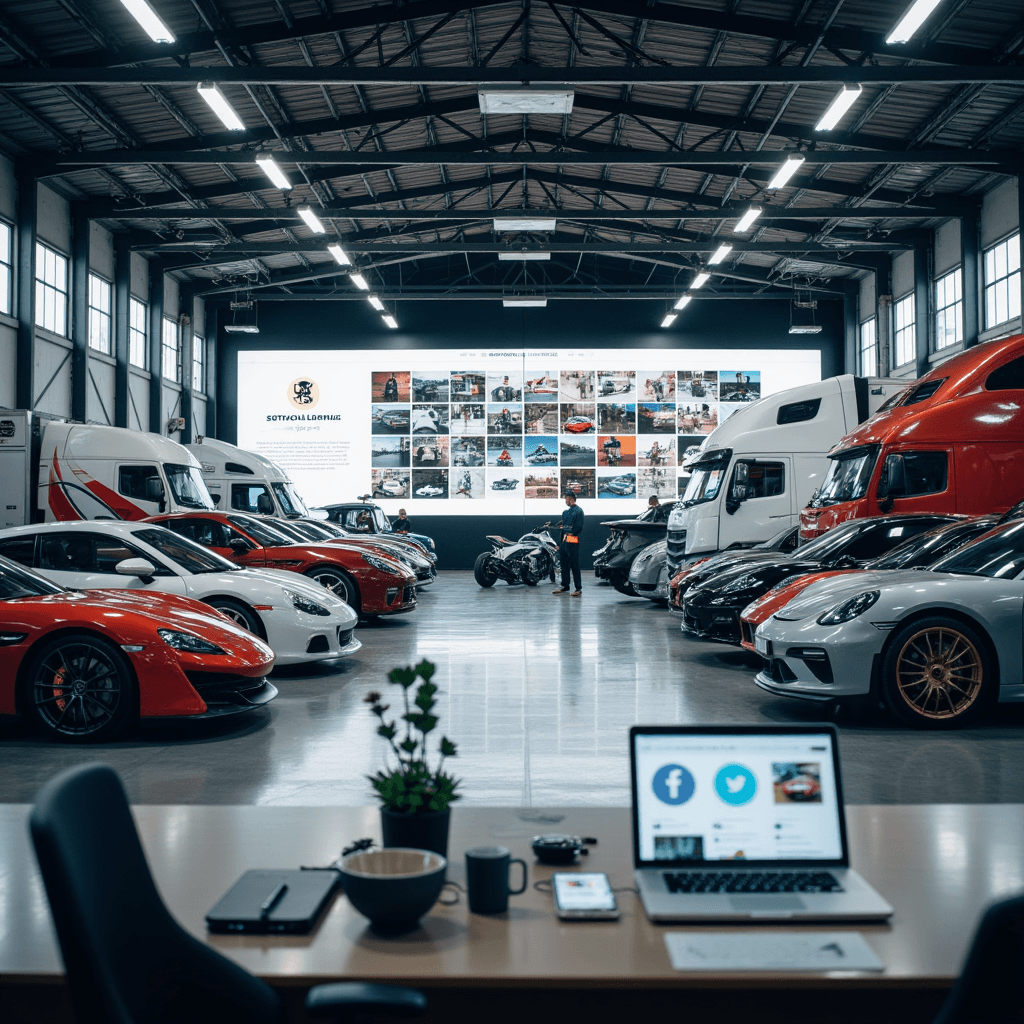 upstate south carolina car dealship  using social media marketing