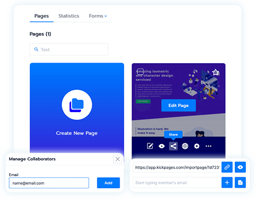 Work together on your projects
