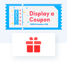 Display a coupon