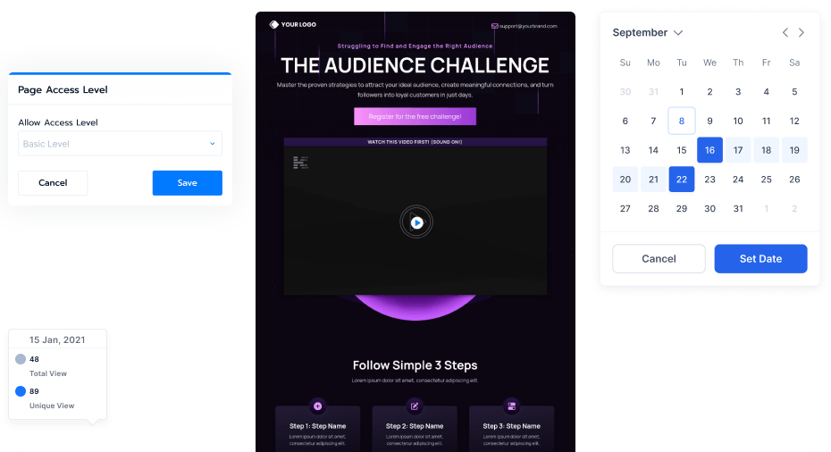Marketing automation for your pages