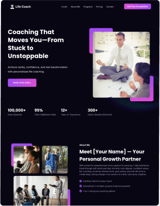 Kickpages Template