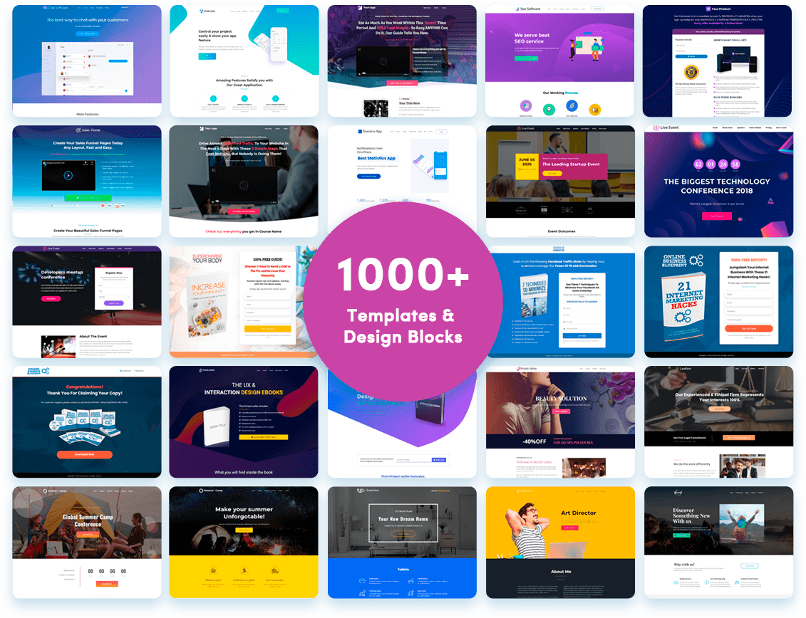 Choose from 100’s of professional templates