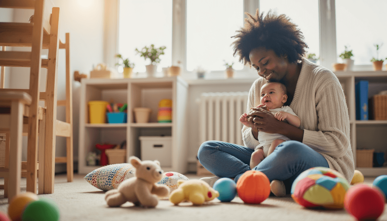 Infant classroom at Little Learners Academy daycare