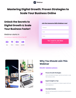 Kickpages Template