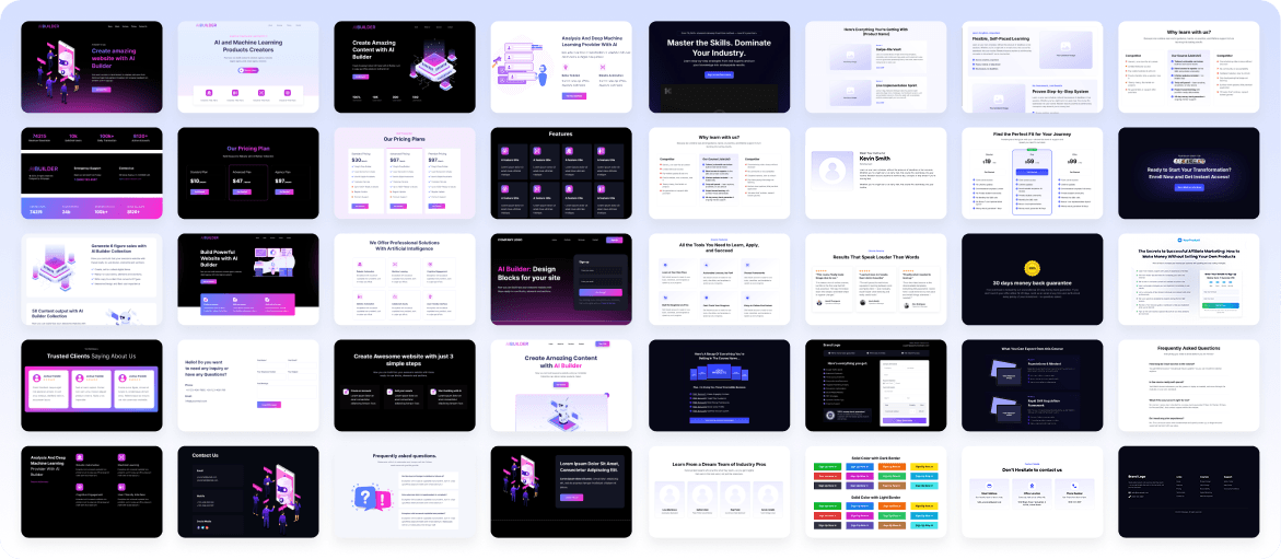 conversion-boosting Design Blocks