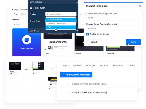 Instant 1 Click Upsells