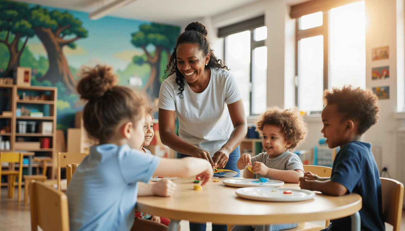 Preschool classroom at Little Learners Academy in Mauldin SC