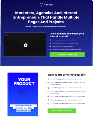 Kickpages Template