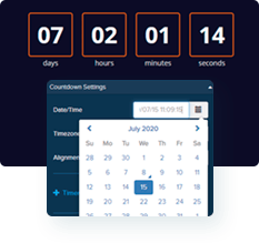 Set countdown timers to disappear