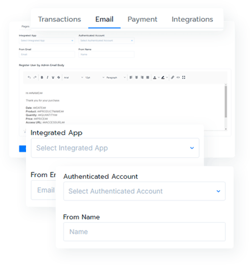 Automate administrative emails