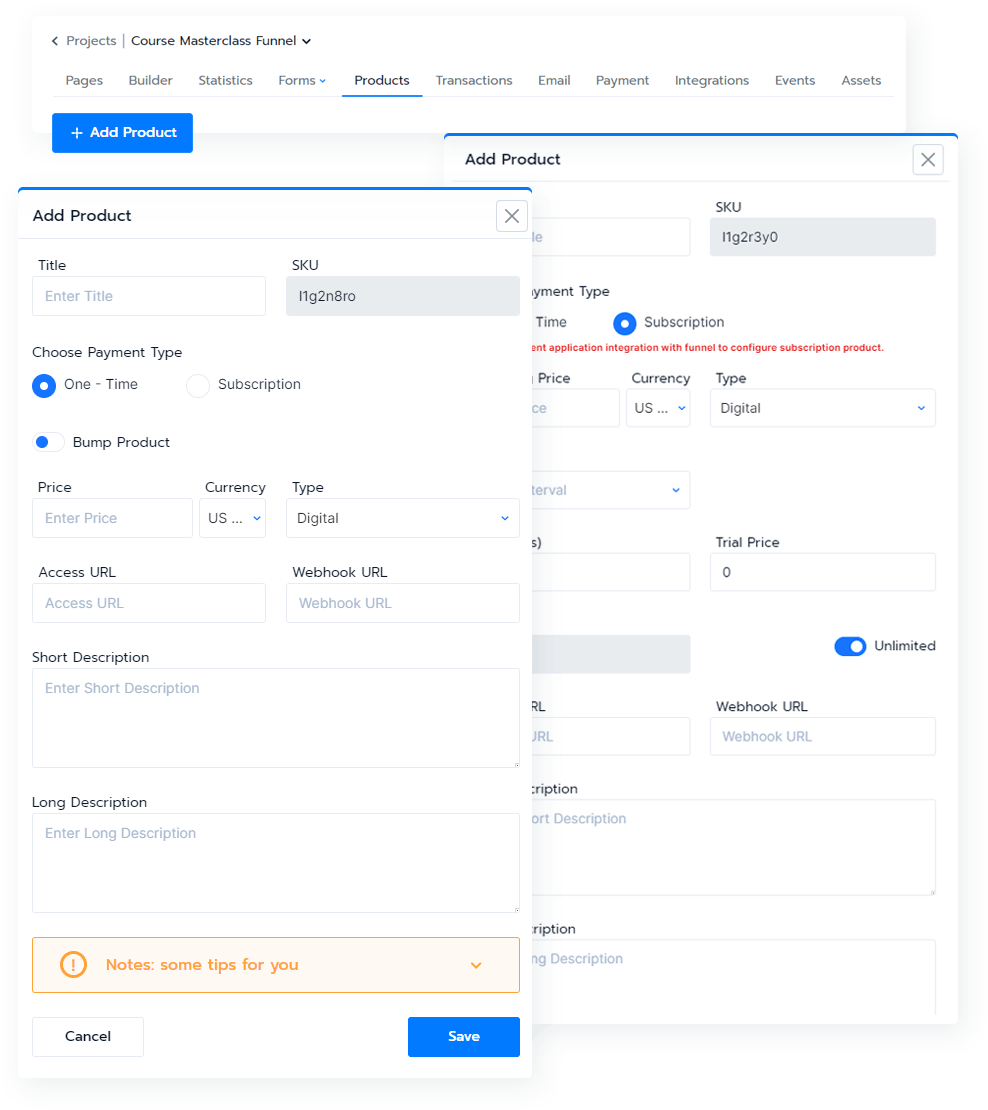 Sell any products with Kickpages Sell any products with Kickpages
